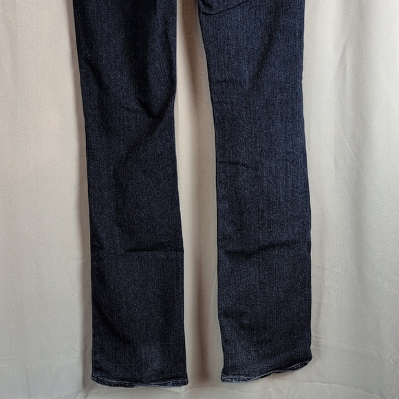 PAIGE Dark Blue Flare Jeans - Picture 8 of 13